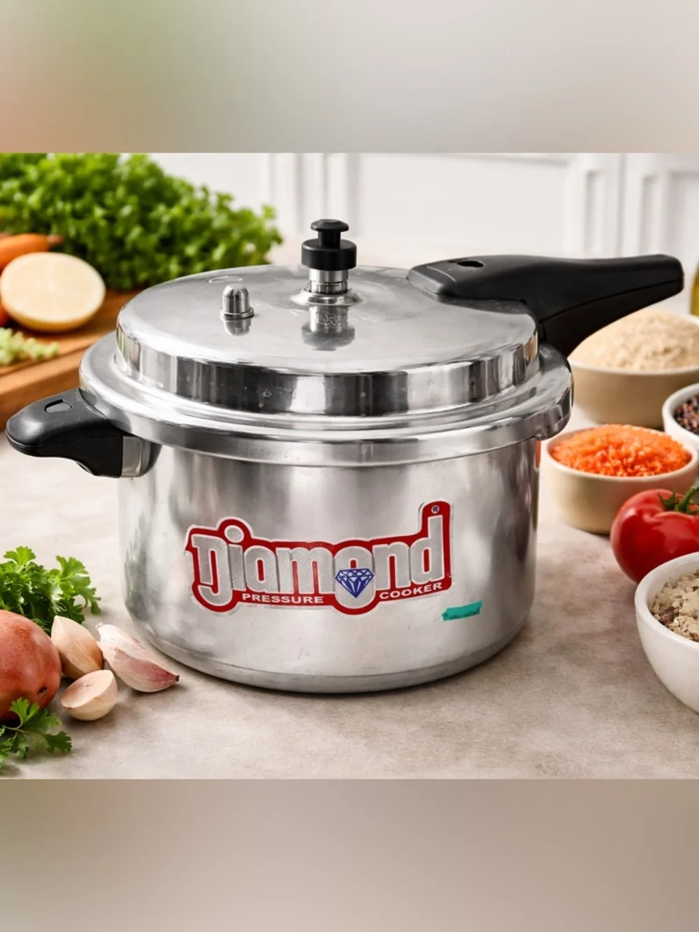 Diamond 5L Aluminum Pressure Cooker